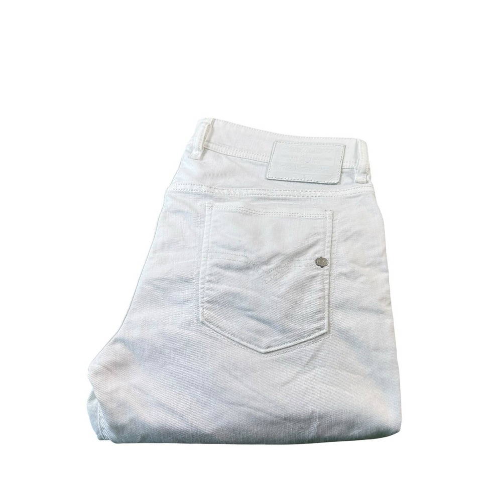 Diesel White Sleenker Slim Skinny Stretch Men's Jeans Size 34x32